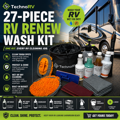Complete Wet & Dry Wash System as curated by TechnoRV